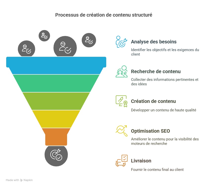 Comment une agence de rédaction ou un rédacteur web crée du contenu optimisé ?
