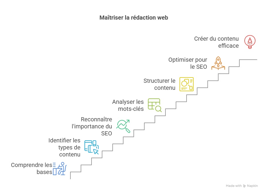 La rédaction de contenus sur internet étape par étape