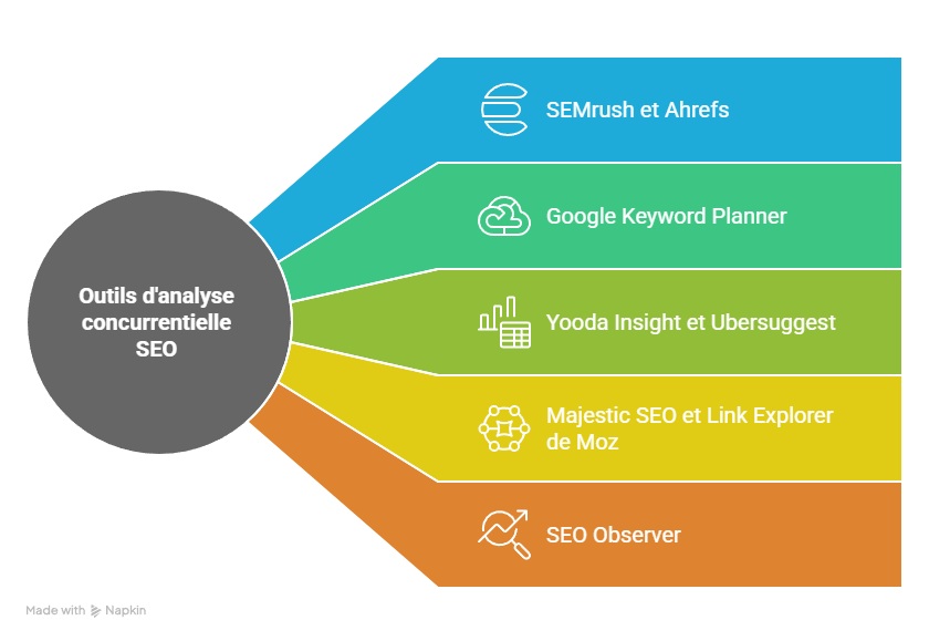 Les outils d'analyse concurrentielle SEO