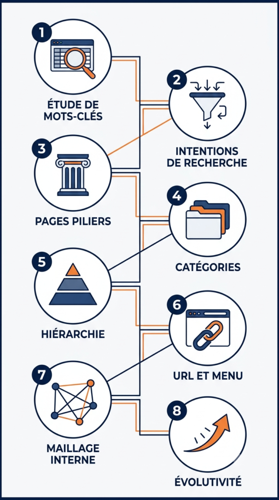 8 étapes pour créer une arborescence de site web