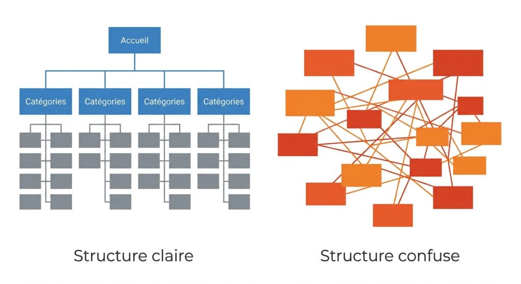 Organisation arborescence site web
