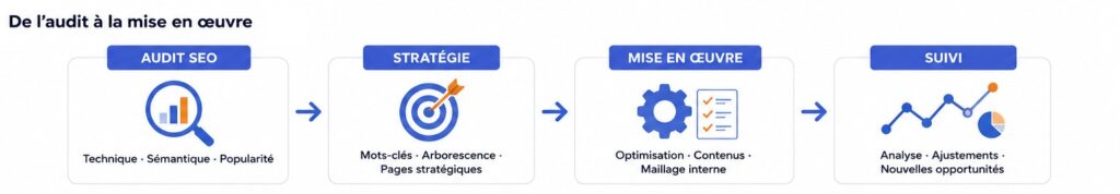 De l'audit SEO à la mise en oeuvre